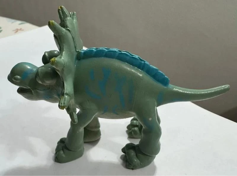 Figura Dinossaurio Dinossauro Dino Triceraptor Adventure Planet Cartoon Gosnell Vin – photo 5
